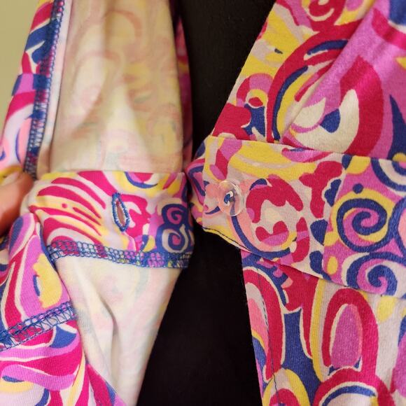 LILLY PULITZER Karlie Wrap Romper, Size Medium - Picture 13 of 14